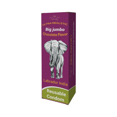 Labrador India Ultra Realistic Big Jumbo Resuable Chocolate Condom