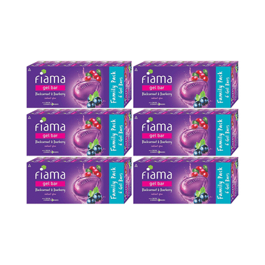 Fiama Gel Bar (125gm Each) Blackcurrant & Bearberry