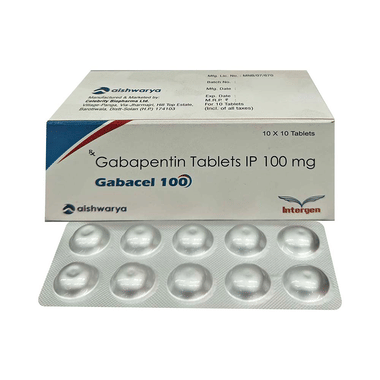 Gabacel 100mg Tablet