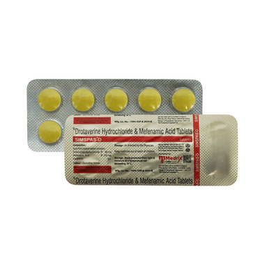 Simspas D 80mg/250mg Tablet
