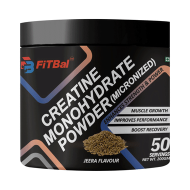Fitbal Creatine Monohydrate Powder Jeera