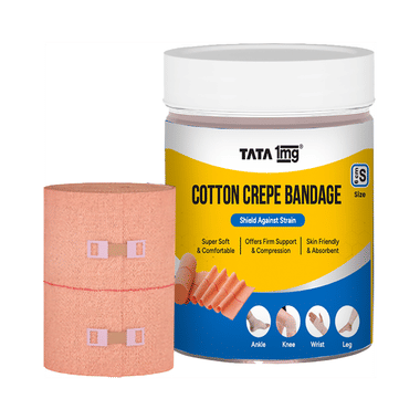Cotton Crepe Bandage  | by Tata 1mg 6cm