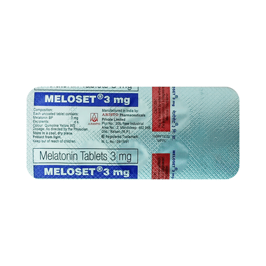 Meloset 3mg Tablet
