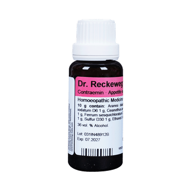 Dr. Reckeweg R31 Increases Appetite And Blood Supply Drop