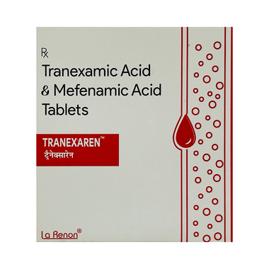 Tranexaren 500mg/250mg Tablet