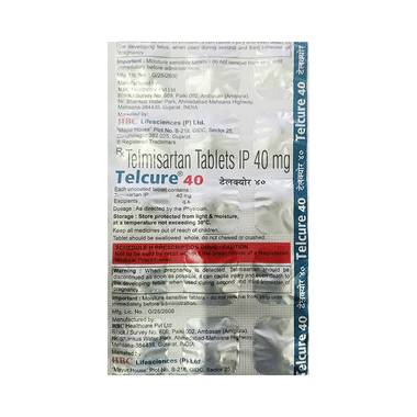 TELcure 40mg Tablet