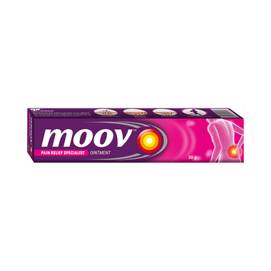 Moov Pain Relief Ointment for Back Pain, Joint Pain, Knee Pain, Muscle Pain