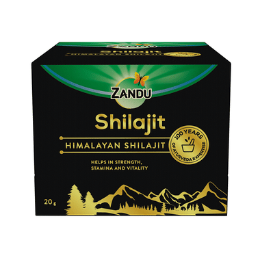 Zandu Himalayan Shilajit | For Strength, Stamina & Energy