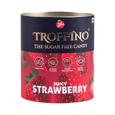 Troffino The Sugar Free Candy Juicy Strawberry