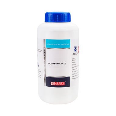 Lord's Plumbum Iod Trituration Tablet 3X