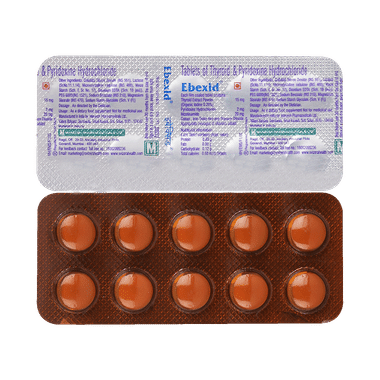 Ebexid 20mg/15mg/2mg Tablet