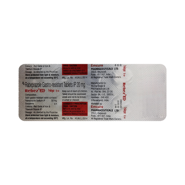 Rebez 20mg Tablet