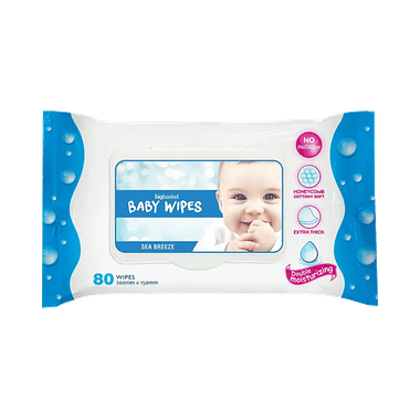 Big Basket Baby Wipes (80 wipes)