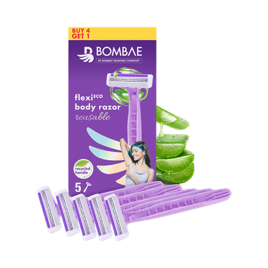 Bombae Flexi Eco Reusable Body Razor