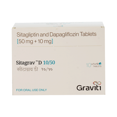 Sitagrav D 10/50 Tablet