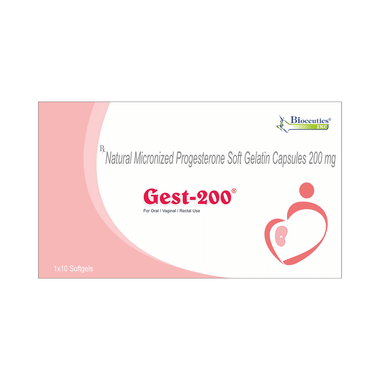 Gest 200mg Tablet