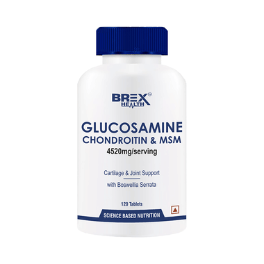Brexhealth Glucosamine Chondroitin MSM 4520mg Tablet