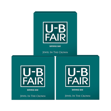 U-B Fair Bathing Bar (150gm Each)