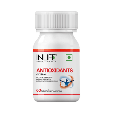 Inlife Antioxidants | With Lycopene, Grape Seed Extract & Green Tea Extract | Tablet