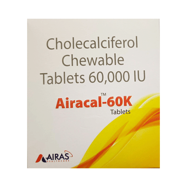 Airacal 60K Chewable Tablet