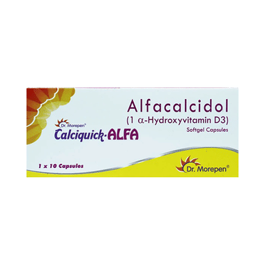 Calciquick Alfa Soft Gelatin Capsule