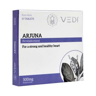 Vedi Arjuna 500mg Tablet