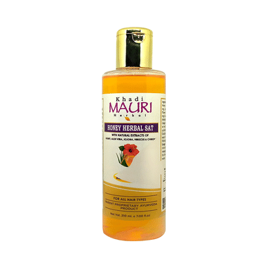 Khadi Mauri Herbal Honey Herbal Sat Shampoo