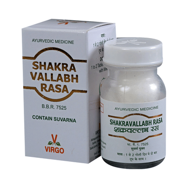 Virgo Shakra Vallabh Rasa Tablet Contain Suvarna