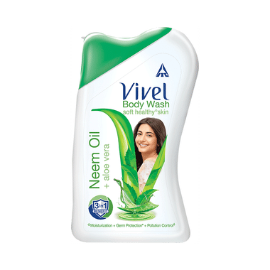 Vivel Neem Oil + Aloe Vera Body Wash