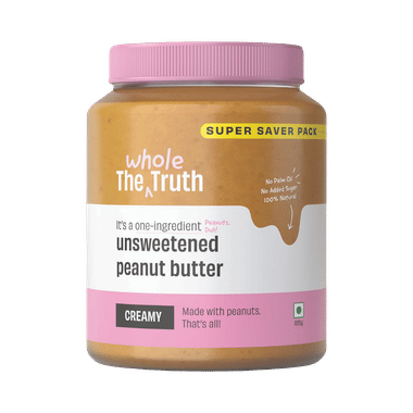 The Whole Truth Unsweetened Peanut Butter Creamy Super Saver Pack