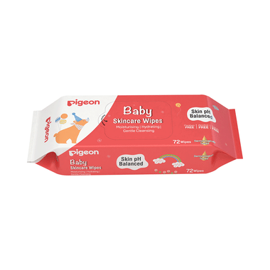 Pigeon Baby Skincare Wipes (72 Each)