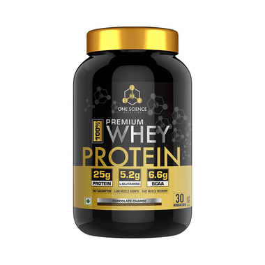 One Science Nutrition 100% Premium Whey Protein Powder Chocolate Charge