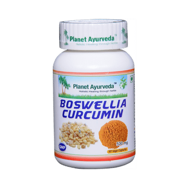 Planet Ayurveda Boswellia Curcumin Capsule