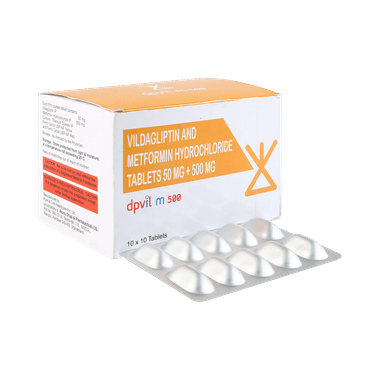 <span style='color:#626A7A'>Dpvil M 500mg/50mg Tablet</span>