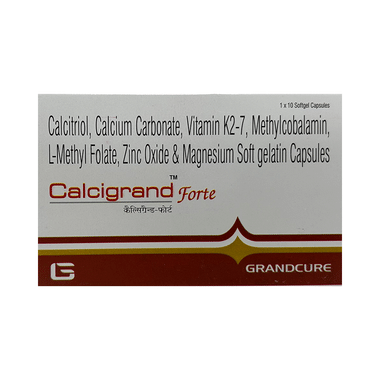 Calcigrand Forte Soft Gelatin Capsule