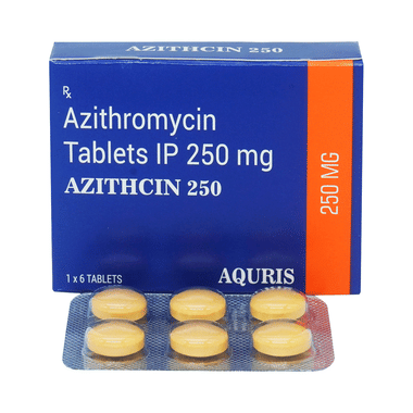 Aquris Azithcin 250mg Tablet