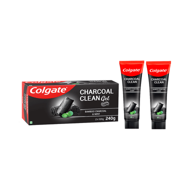 Colgate Charcoal Clean Toothpaste (120gm Each)