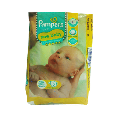 Pampers Taped New Baby Diaper NB