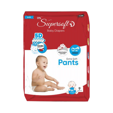 CPL Supersoft Baby Diaper Medium Extra Soft