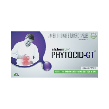 Phytocid -GT for Indigestion, Gas  & Acidity Capsule