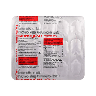 Glucoryl-M 1 Tablet PR