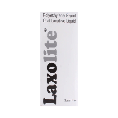 Laxolite Oral Laxative Liquid Sugar Free