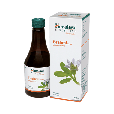 Himalaya Wellness Himalaya Brahmi Syrup | Mind Wellness| Improve Alertness Syrup