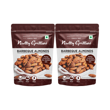 Nutty Gritties Barbeque Almonds (200gm Each)