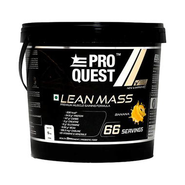 Pro Quest Lean Mass Powder Banana