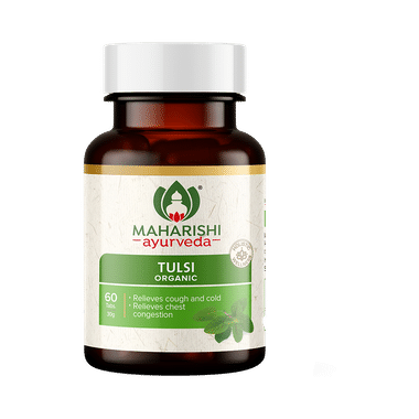 Maharishi Ayurveda Organic Tulsi Tablet Or Respiratory Wellness, & Natural Immunity Booster