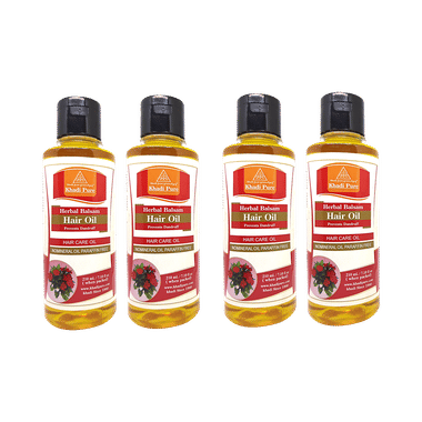 Khadi Pure Herbal Balsam Hair Oil (210ml Each)