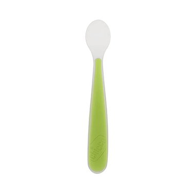 Chicco Softly Spoon 6m+ Green