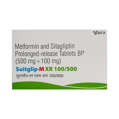 Suitglip-M XR 100/500 Tablet