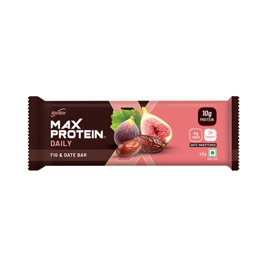 RiteBite Max Protein Daily 10 Gm Protein Bar Fig & Date